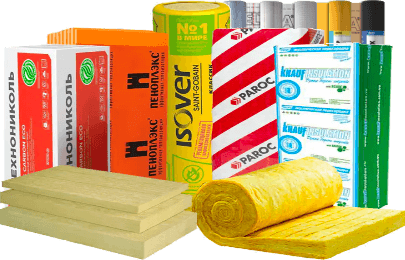Утеплители, гидро-пароизоляционные пленки