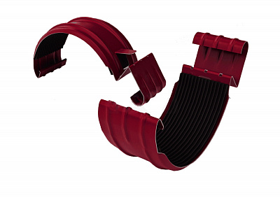  Соединитель желоба d 125 мм RAL3005 OSNO