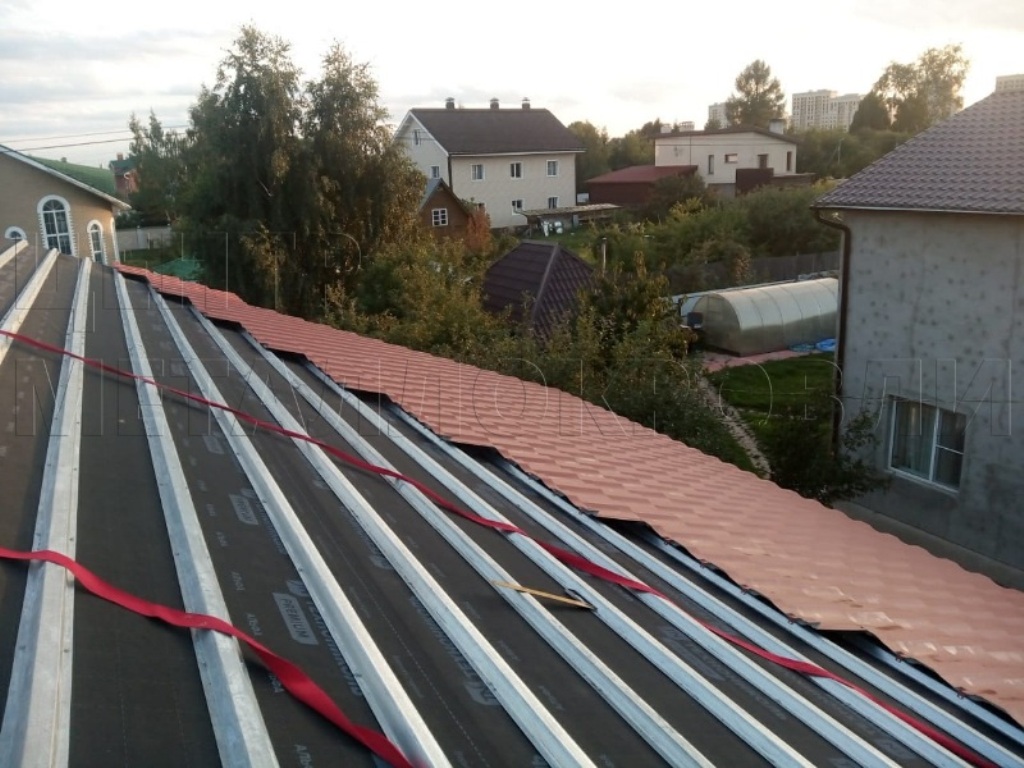 Металлочерепица Геркулес 8004 терракотовый Стальной Бархат от Центра Металлокровли в Кирове